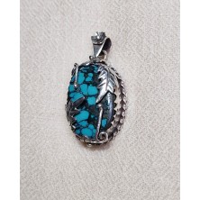 Pendentif Turquoise