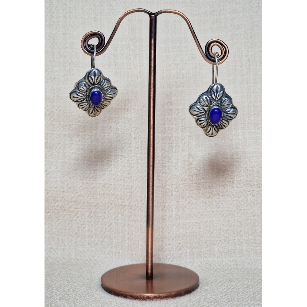 Boucle d'oreille Lapis-Lazuli