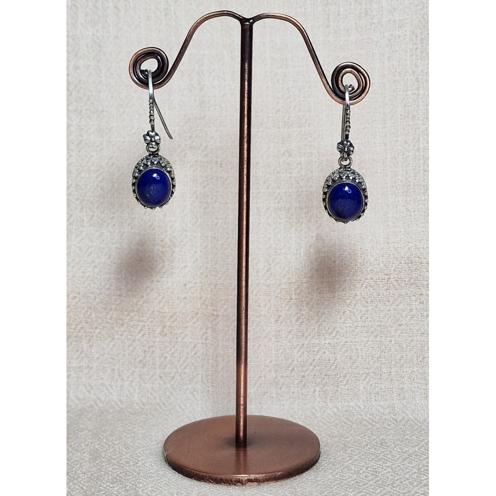 Boucle d'oreille Lapis-Lazuli