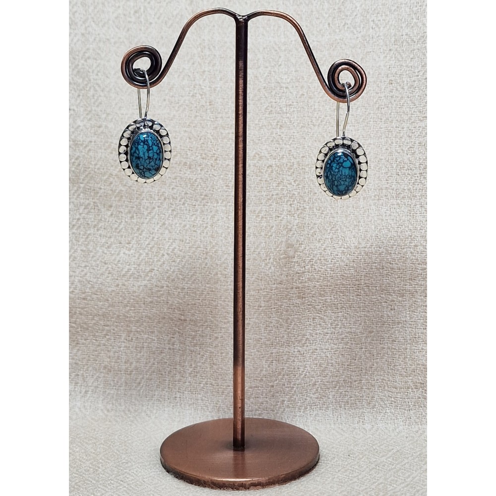 Boucle d'oreille Turquoise