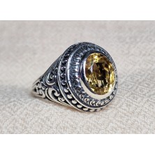 Bague Citrine