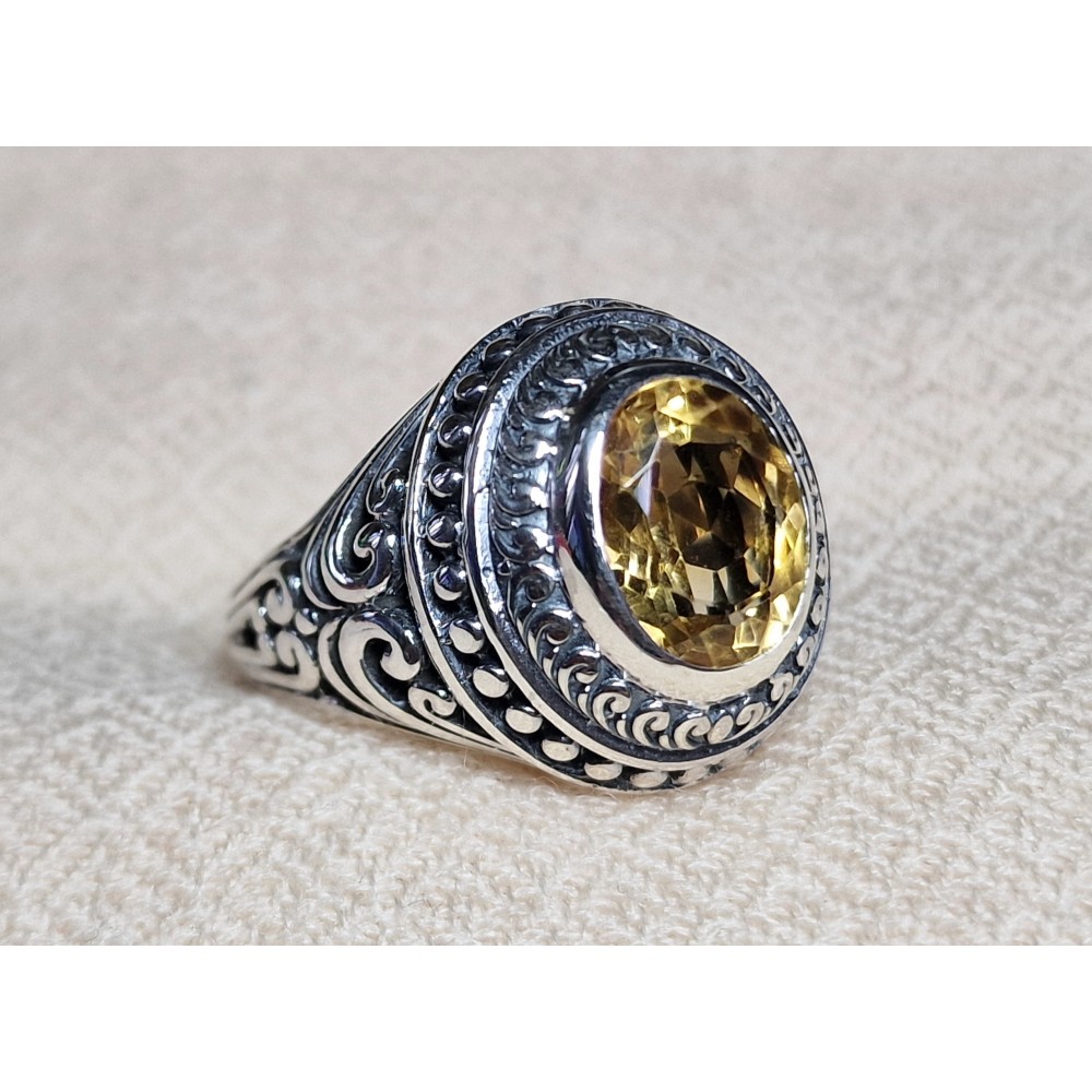 Bague Citrine