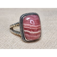 Bague Rhodochrosite