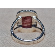 Bague Rhodochrosite