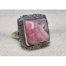 Bague Rhodochrosite