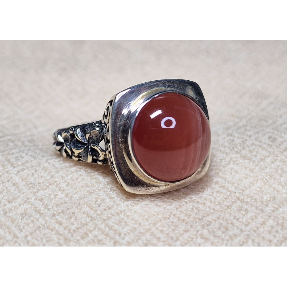 Bague Rhodochrosite