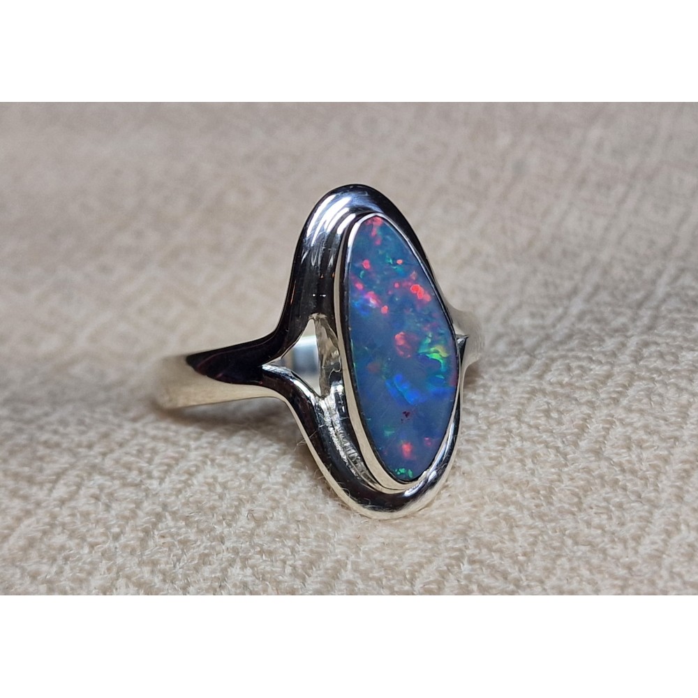 Bague Opale d'Australie