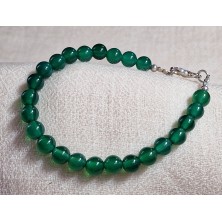 Bracelet Agate Verte