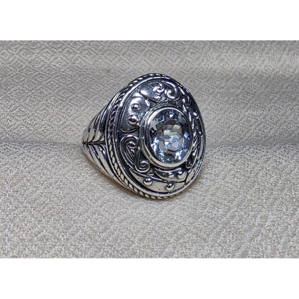 Bague Aigue-Marine