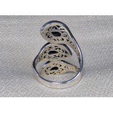 Bague Triples Améthystes