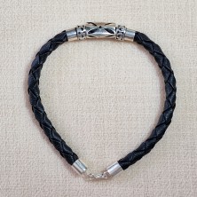 Bracelet Cuir et Argent