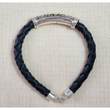 Bracelet Cuir et Argent