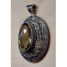 Pendentif Citrine