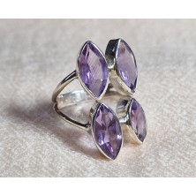 Bague Multiples Améthystes