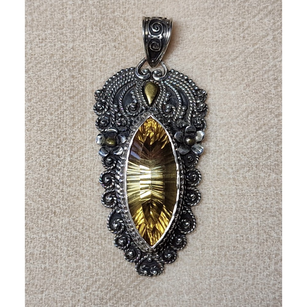 Pendentif Citrine