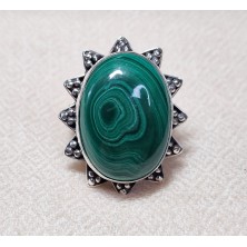 Bague Malachite