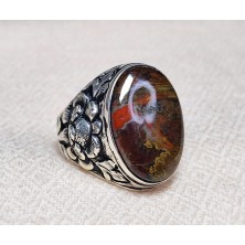 Bague Jaspe Sang de Dragon