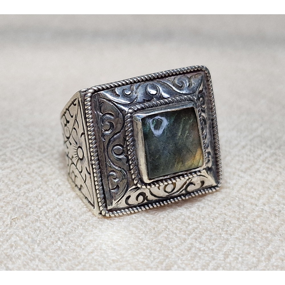 Bague Labradorite