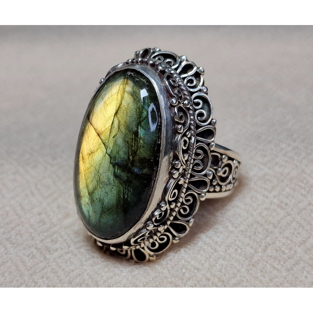 Bague Labradorite