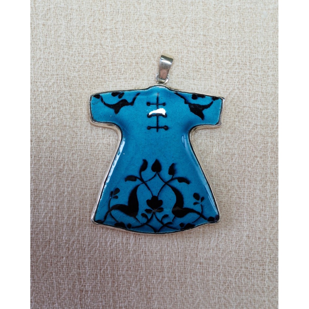 Pendentif Robe Céramique